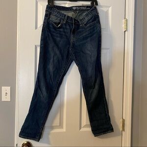 GAP dark blue boyfriend jeans, Size 26